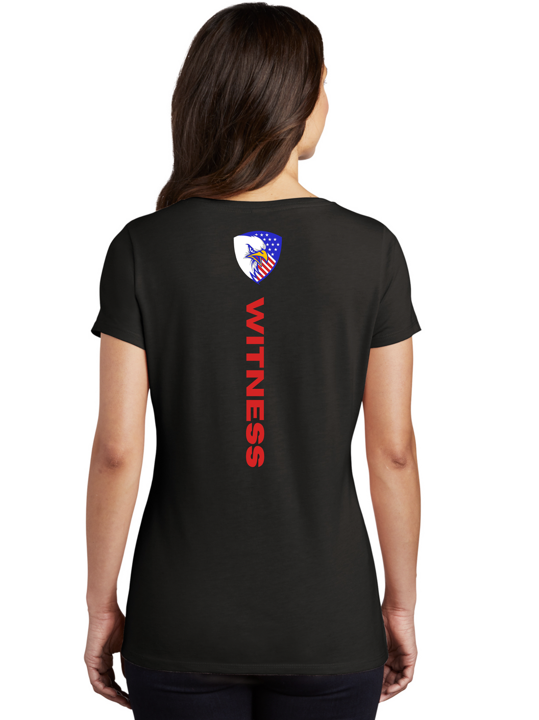 Witness Women’s Tri-Blend V-neck Tshirt