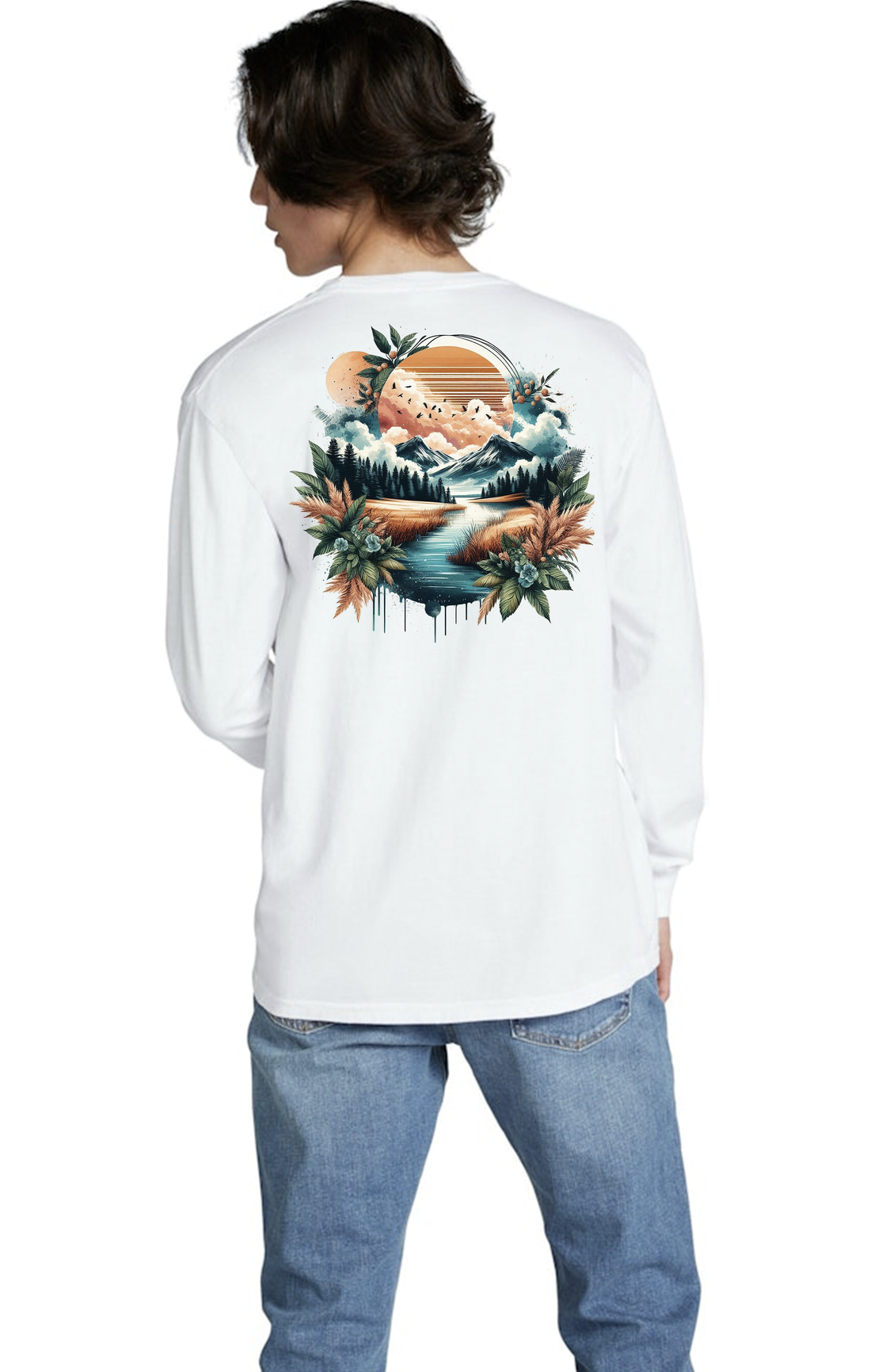 Watercolor High Long Sleeve